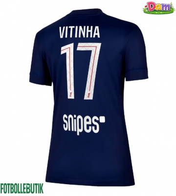 Paris Saint-Germain Vitinha #17 Hemmatröja Kvinnor 2025-26 Kortärmad